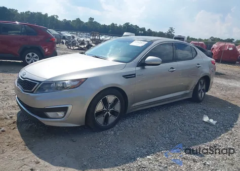 2013 Kia Optima Hybrid Ex из США, поврежденный, VIN KNAGM4AD7D5058186